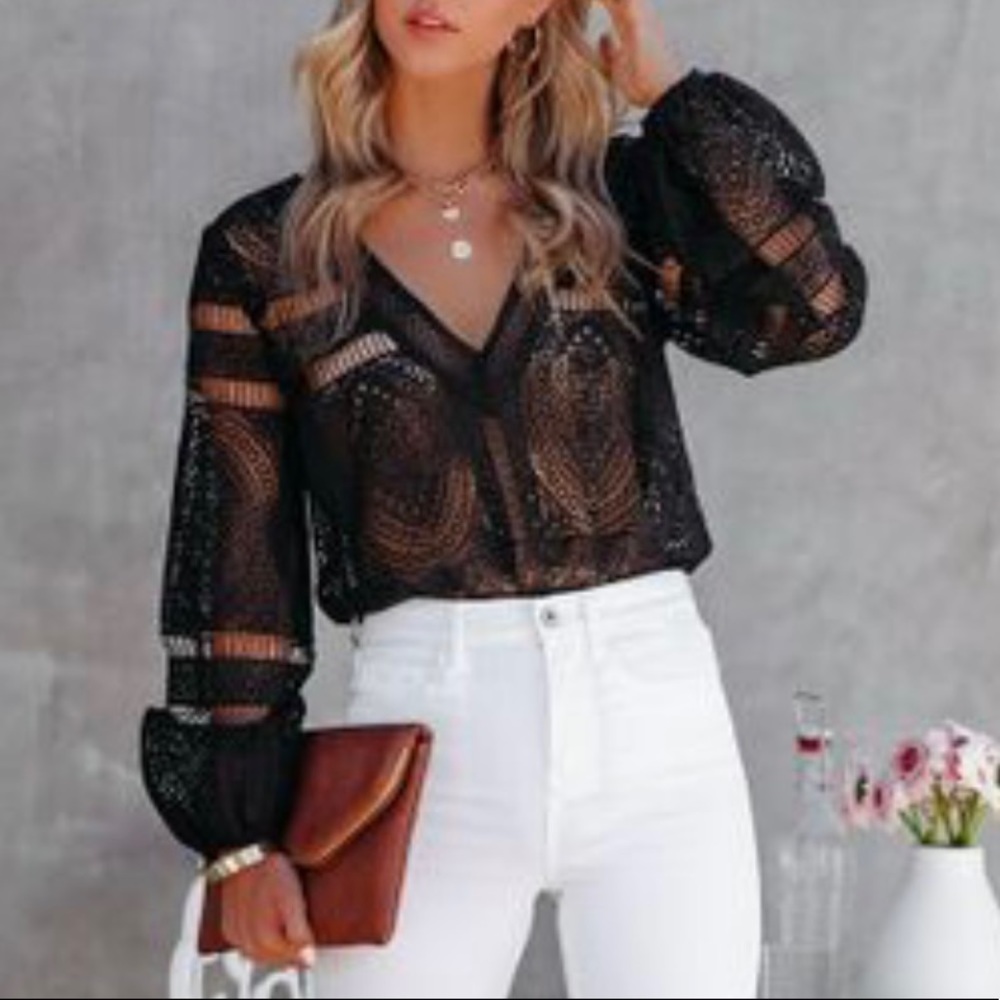 VICI Runway Bodysuit- Black Small